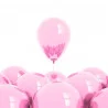 BALLONS ROSE BONBON X25