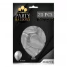 BALLONS ARGENT X25