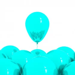 BALLONS TURQUOISE X25