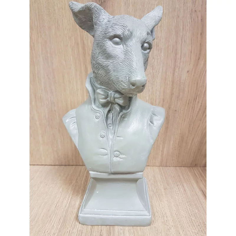 BUSTE CHIEN BELLE ÉPOQUE H26.5cm BUSTE CHIEN BELLE ÉPOQUE H26.5cm