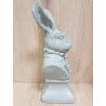 BUSTE LIÈVRE BELLE ÉPOQUE H26.5cm