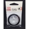FIL NYLON ÉLASTIQUE NOIR 0.8mm x 15m