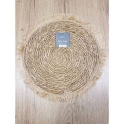 SET DE TABLE OSLO NATUREL PAILLE DE JONC D38cm