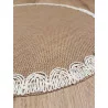SET DE TABLE DARLA JUTE UNI NATUREL D38cm
