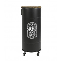 BAR BIDON "LOFT METAL WHISKEY" H85CM