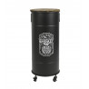 BAR BIDON "LOFT METAL WHISKEY" H85CM