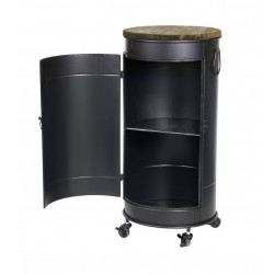 BAR BIDON "LOFT MÉTAL WHISKEY" H85cm