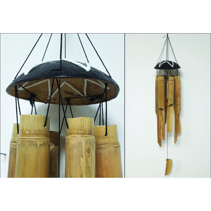 CARILLON BAMBOU D13H85CM "COCO" CARILLON BAMBOU D13H85CM "COCO"