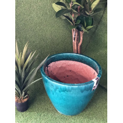POT ROND "JADE" L D40 H36CM