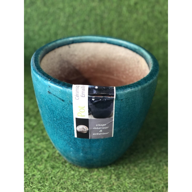 POT ROND "JADE" PM D23H20cm