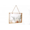 CADRE DECO VASES AV FLEURS 32X38X7CM