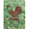 PIQUE DE JARDIN 32X51CM "COQ"