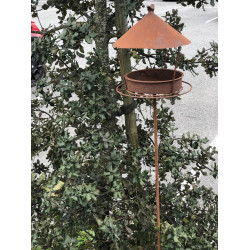 MANGEOIRE OISEAUX A PLANTER H145CM