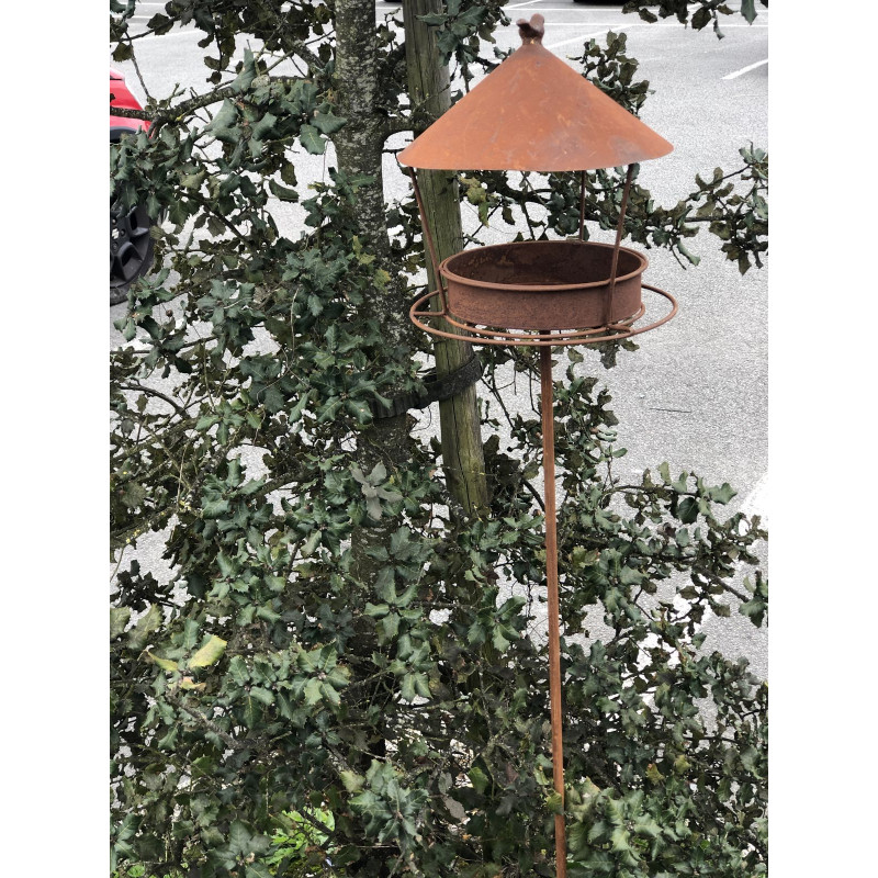 MANGEOIRE OISEAUX A PLANTER H145CM