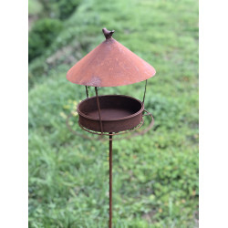 MANGEOIRE OISEAUX A PLANTER H145CM