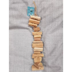 SUSPENSION EN BOIS THÈME MER L44cm