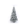 Sapin floqué Slim 498Br. 180cm H.180 cm