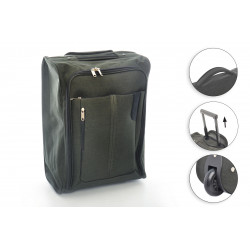 Valise cabine 32L tissu NOIRE