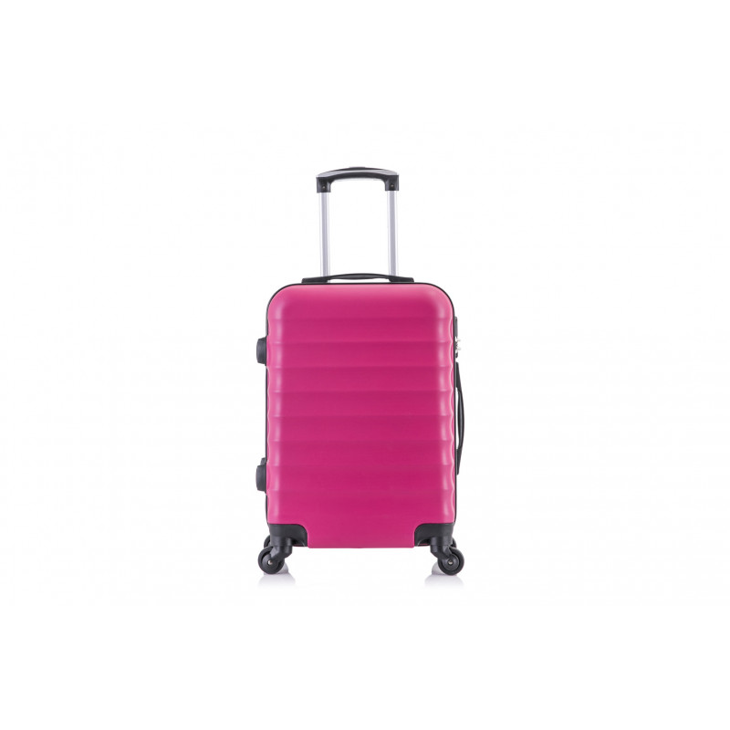 Valise cabine pour compagnie Low-cost rose 40 litres