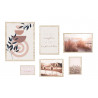 Set de 6 cadres + affiches thème bohème