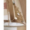 VOILIER DÉCORATIF 33x5x55cm VOILIER DÉCORATIF 33x5x55cm
