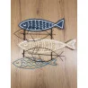 CADRE DÉCO POISSONS 53x41cm