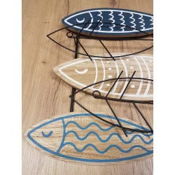 CADRE DÉCO POISSONS 53x41cm