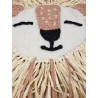 SUSPENSION DÉCO LION 50x35cm