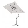 PARASOL DÉPORTÉ ÉCRU RECTANGULAIRE INCLINABLE 3x2m PARASOL DÉPORTÉ ÉCRU RECTANGULAIRE INCLINABLE 3x2m