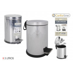 POUBELLE A PEDALE 3L INOX