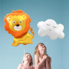 BALLON METAL LION