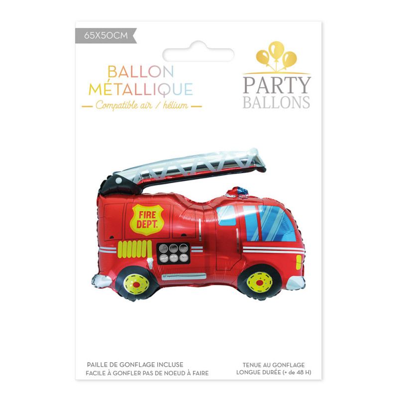 BALLON METAL POMPIER BALLON METAL POMPIER