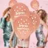 SACHET 8 BALLONS ANNIVERSAIRE BLUSH