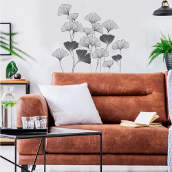 STICKER GM FEUILLES GINKGO