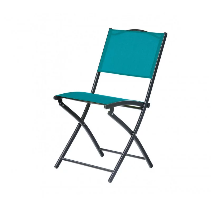CHAISE PLIANTE DE JARDIN DIVINE BLEU CANARD CHAISE PLIANTE DE JARDIN DIVINE BLEU CANARD