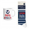 COFFRET MUG CHAUSSETTES "PAPA POULE"