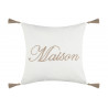 MAISON COUSSIN 40X40CM ECRU