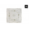 ASSIETTE PLATE IDRIS CARRE 24cm