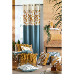 BAMAKO PLAID 125X150CM MOUTARDE