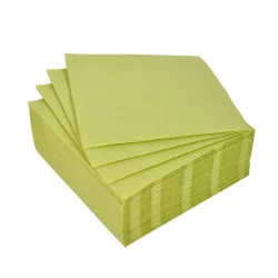 SERVIETTES MICRO TILLEUL 38x38CM X40