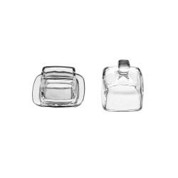 BEURRIER CARRE ISIGNY 9X9X10CM