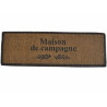 TAPIS "MAISON DE CAMPAGNE" 120X40X2.5CM