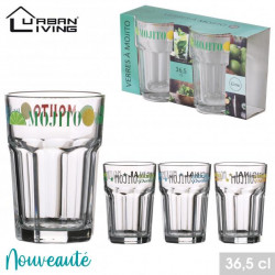 VERRES A MOJITO X2 36.5CL