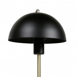 LAMPE METAL LYDIA NOIRE ET DOREE