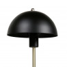LAMPE METAL LYDIA NOIRE ET DOREE