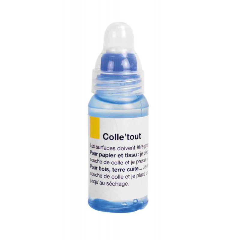 COLLE A BASE D'EAU AVEC APPLICATEUR MOUS