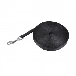 LAISSE A PISTER CHIEN 2CMx9M NOIR en POL