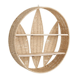 Étagère Floralie à corde tressée D60.5cm
