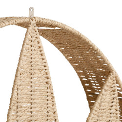 Étagère Floralie à corde tressée D60.5cm