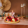 BOUGIE CHIFFRE 2 GRAPHIQUE ROSE GOLD
